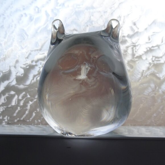 Vintage Glass Owl - Picture 4 of 9